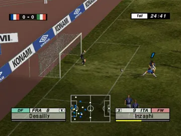 International Superstar Soccer 2 (Europe) screen shot game playing